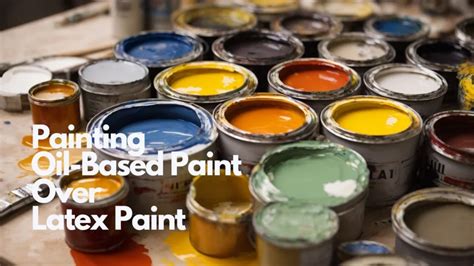 oil based paint test|painting over latex paint.